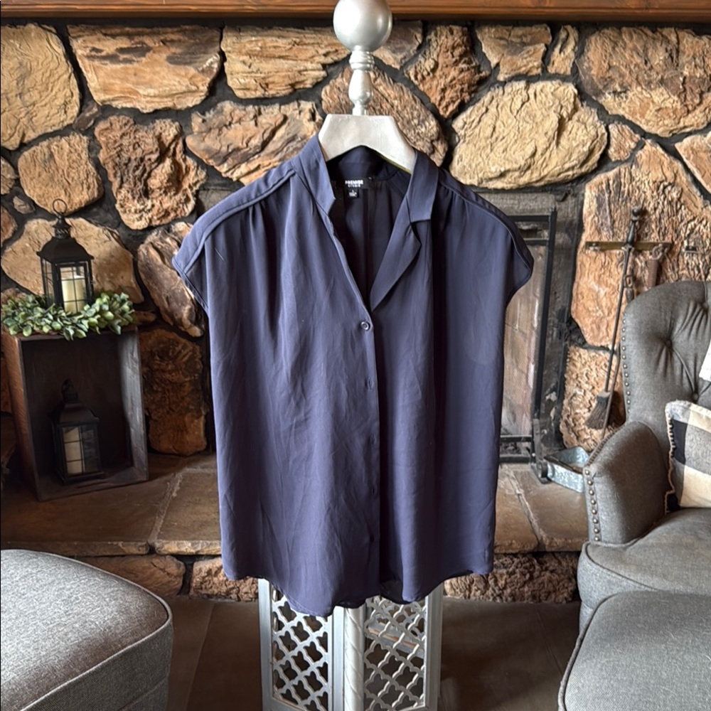 Women's Navy Top
